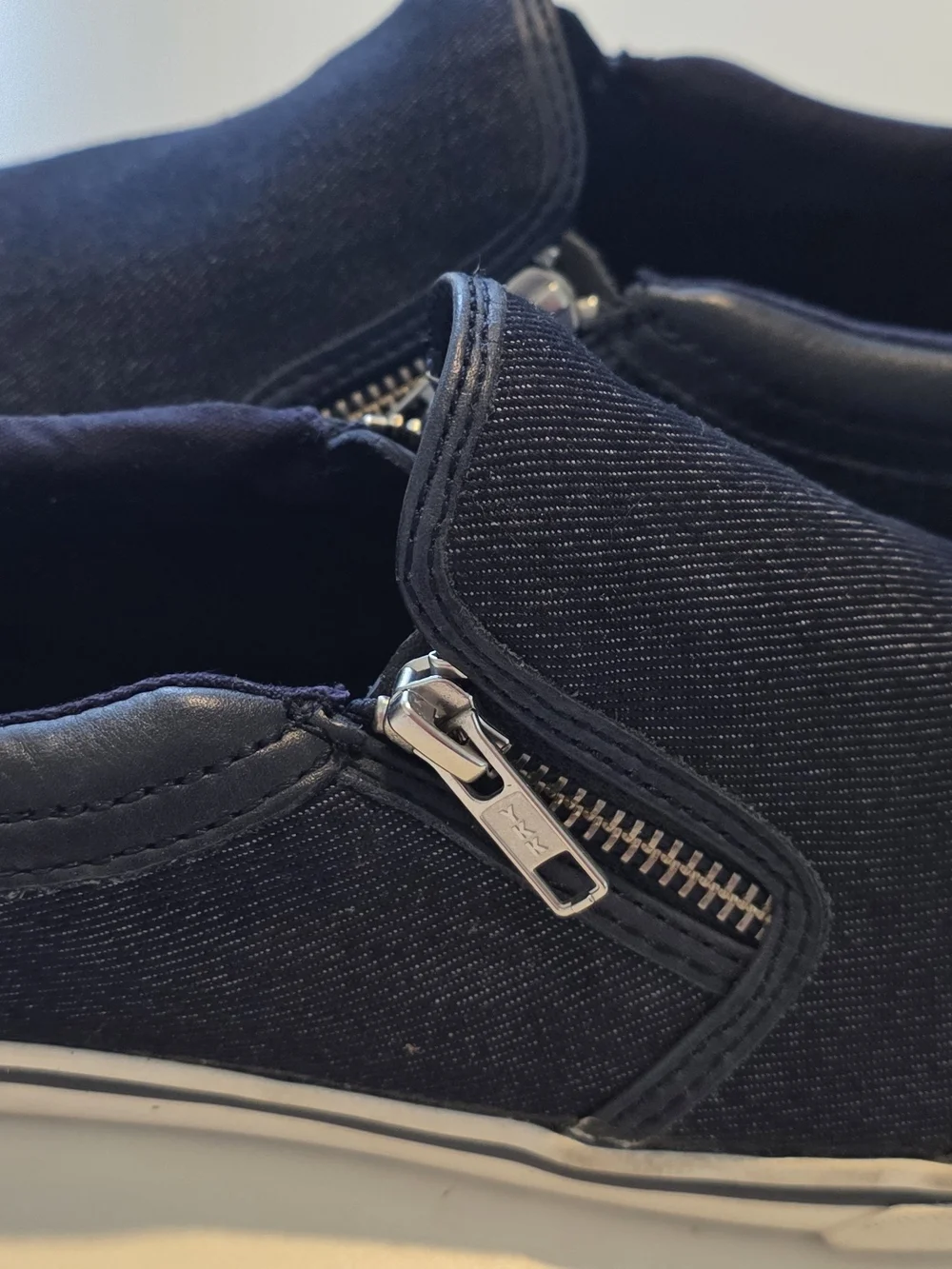 Lauren Ralph Lauren Men’s Navy Slip-On Sneakers